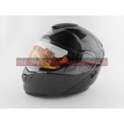 Мотошлем FXW HF-119 (модуляр) CARBON BLACK